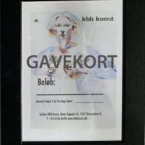 Gavekort galleri kbh kunst