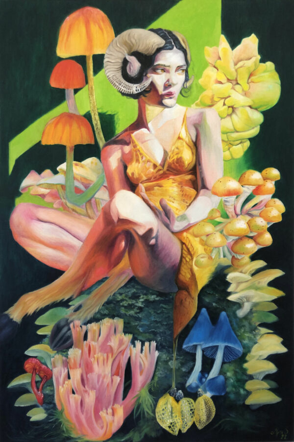 Myra Sjøberg, Galleri kbh kunst, Maleri