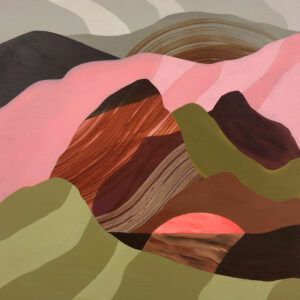 Line Højmann, maleri, galleri kbh kunst