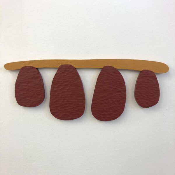 Nicholas Imms, Galleri kbh kunst, vægskulptur, træ