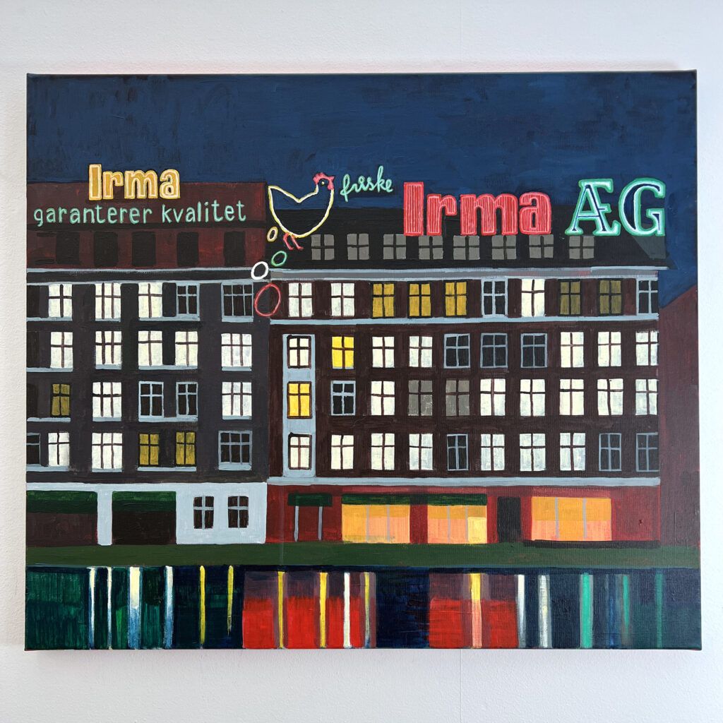 Bella Ahlman, Irma, maleri, Galleri kbh kunst