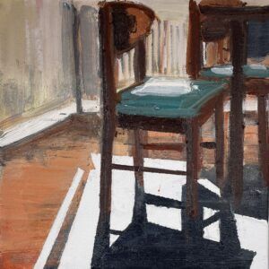 Hanne Schmidt, maleri, Galleri kbh kunst, stol