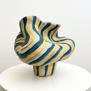 Nina Leth, galleri, kbh kunst, skulptur, porcelæn, farvet, kunst, unika, billig kunst