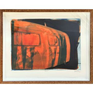 Anne Risum, Galleri kbh kunst, cyanotypi, akvarel, billig kunst, campingvogn