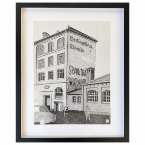 Bella Ahlman, galleri kbh kunst, original tegning