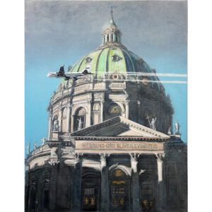 Alexei Svetlov, Galleri kbh kunst, maleri, mixed media, københavn, figurativ, byen, byliv, surrealisme