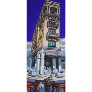 Alexei Svetlov, Galleri kbh kunst, maleri, mixed media, københavn, figurativ, byen, byliv, surrealisme