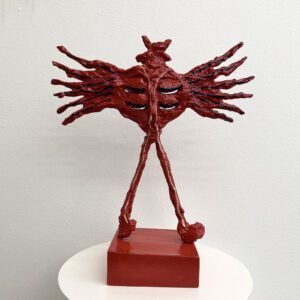 Aske Hagenbøl, Galleri kbh kunst, skulptur, gips, figur, væsen, dansk kunst, billig kunst