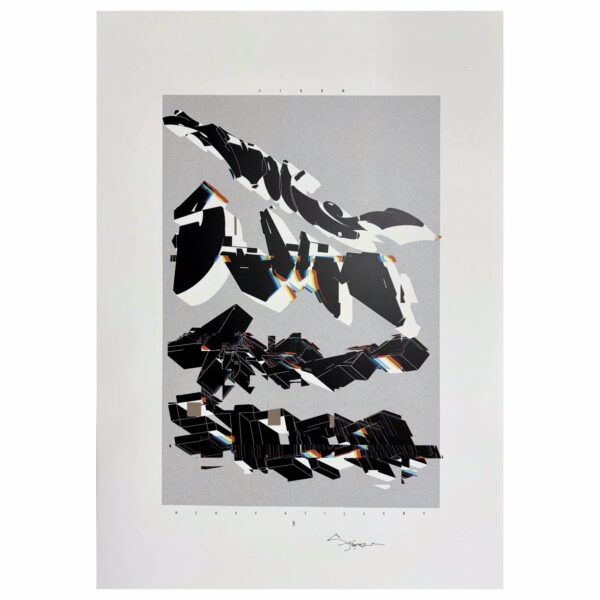 Christian Storm, galleri kbh kunst, signeret plakat
