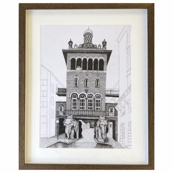 Bella Ahlman, galleri kbh kunst, original tegning
